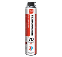 Пена монтажная ТЕХНОНИКОЛЬ 70 PROFESSIONAL всесезонная, 1020гр шт 