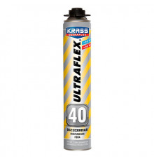 Пена монтажная профес. 1000мл/700гр всесезонная KRASS ULTRAFLEX  выход до 40 л шт